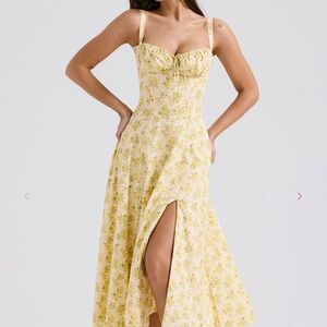 Floral Cream Dress from House of CB